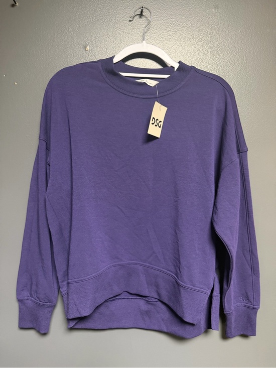 DSG Tops - DSG Dicks Sporting Goods So Soft Crew Sweatshirt Purple Ink NWT Size S